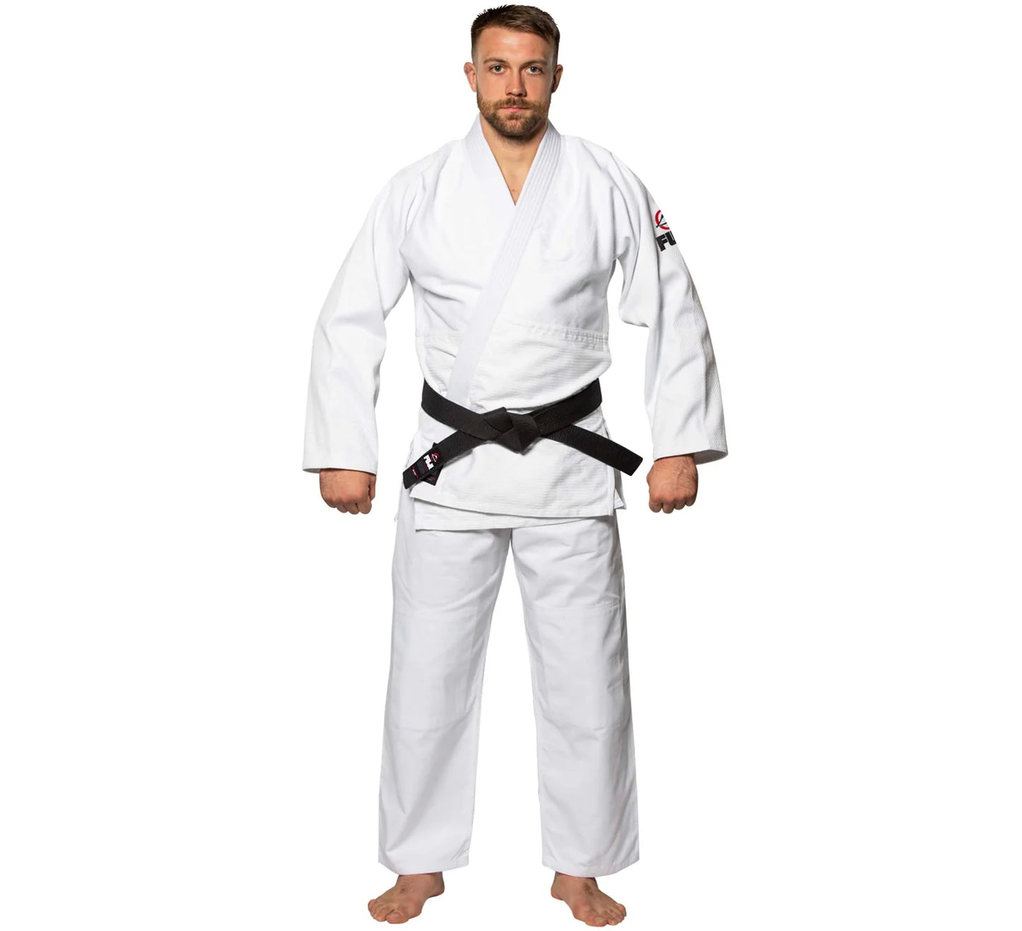 Gi de Judo à tissage simple FUJI - Blanc 