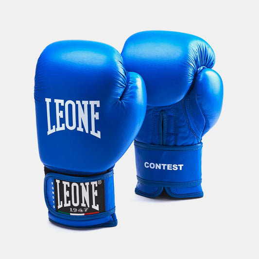 LEONE Wettkampf Boxhandschuhe - Blau - FIGHTWEAR