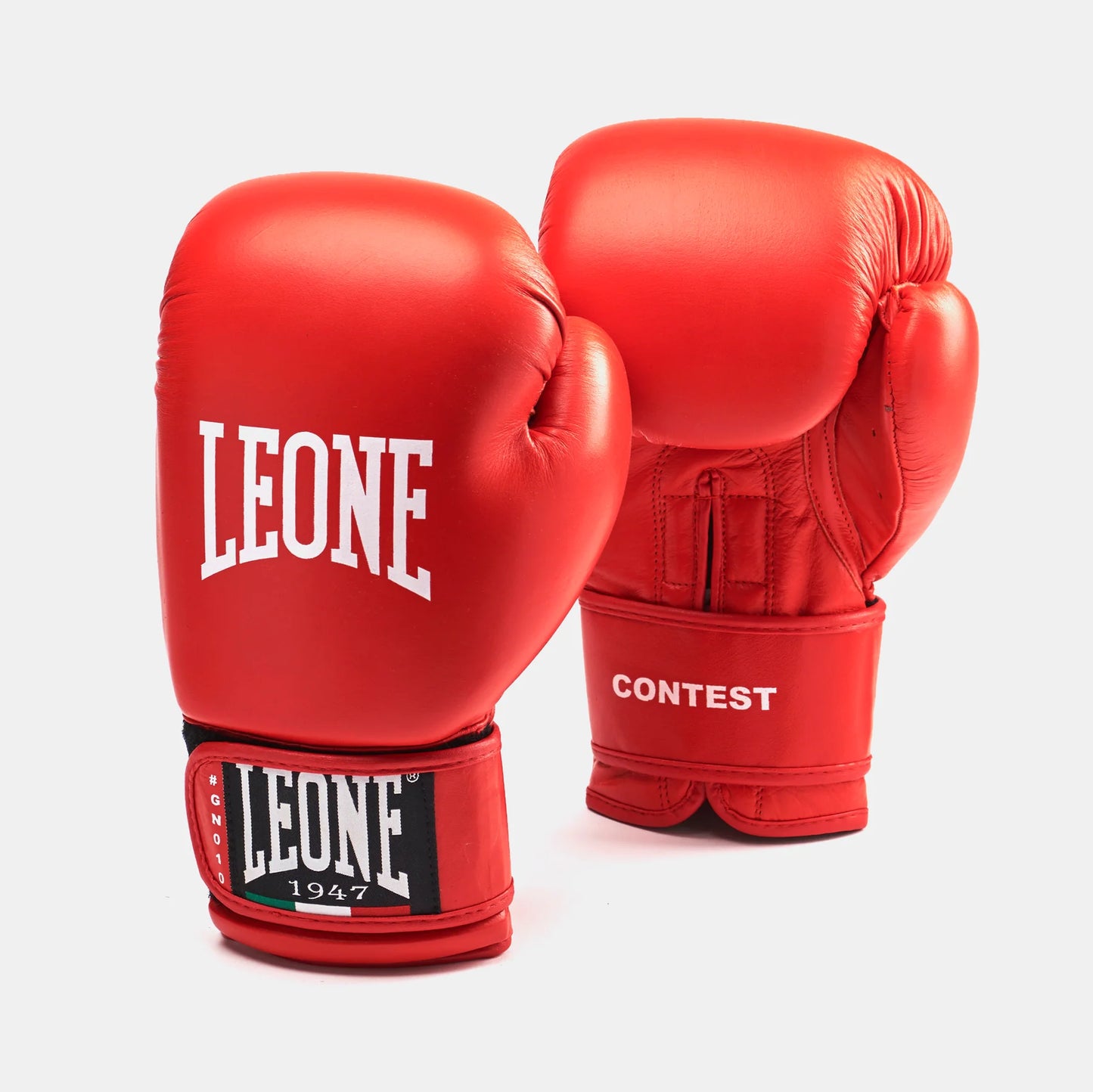 LEONE Wettkampf Boxhandschuhe - Rot - FIGHTWEAR