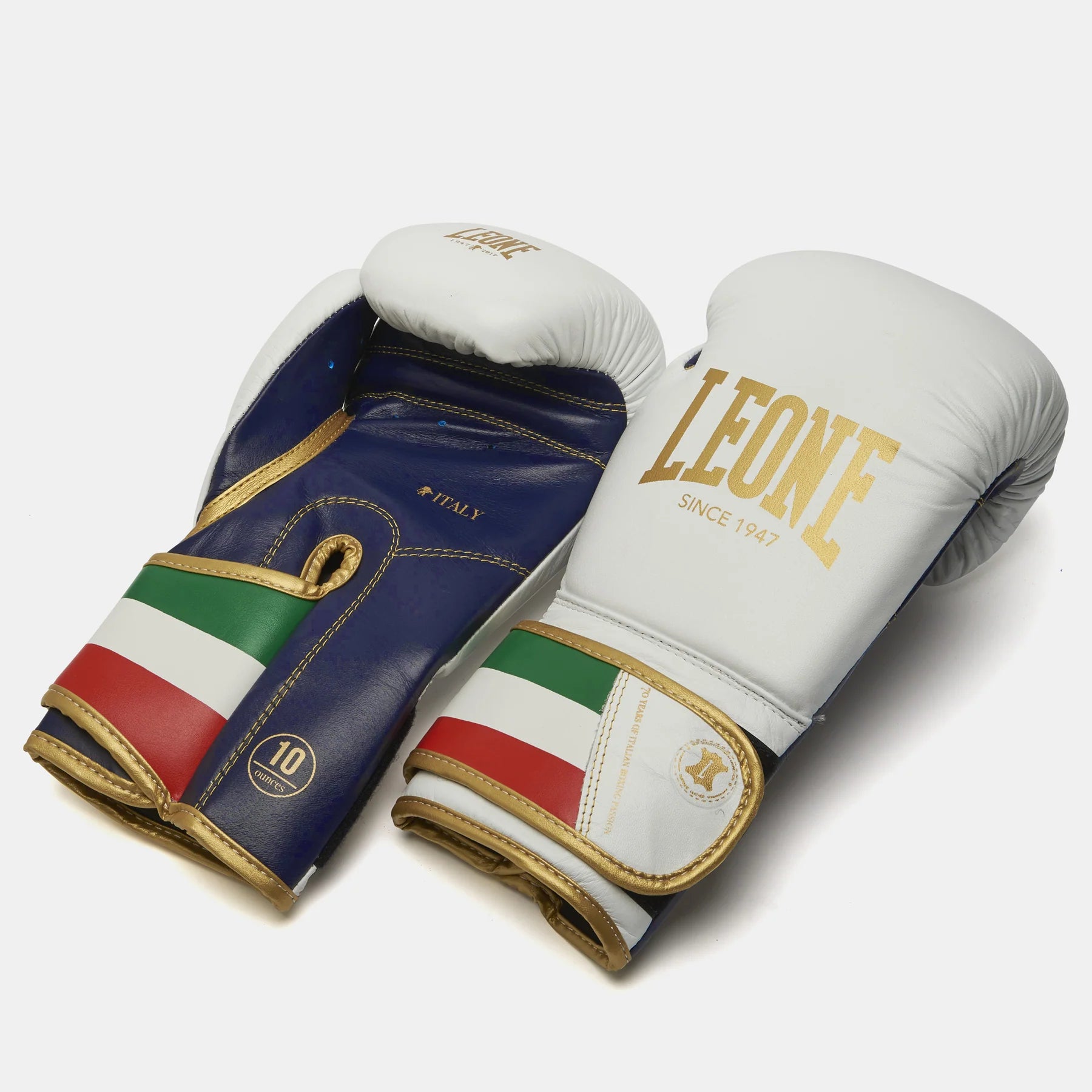 LEONE ITALY'47 Boxhandschuhe - Weiss - FIGHTWEAR