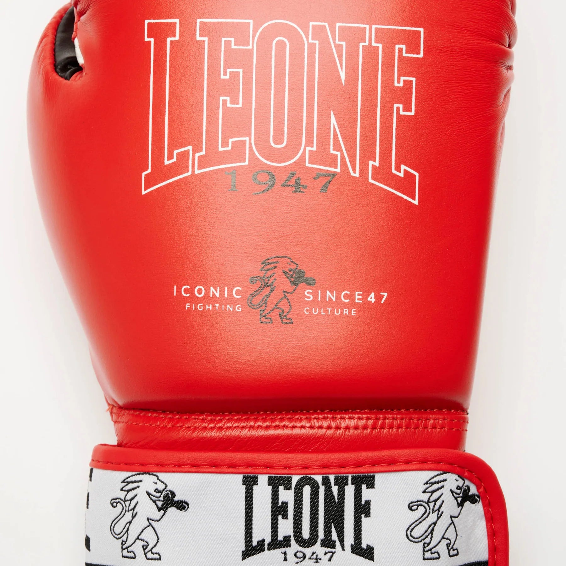 LEONE Boxhandschuhe Iconic - Rot - FIGHTWEAR