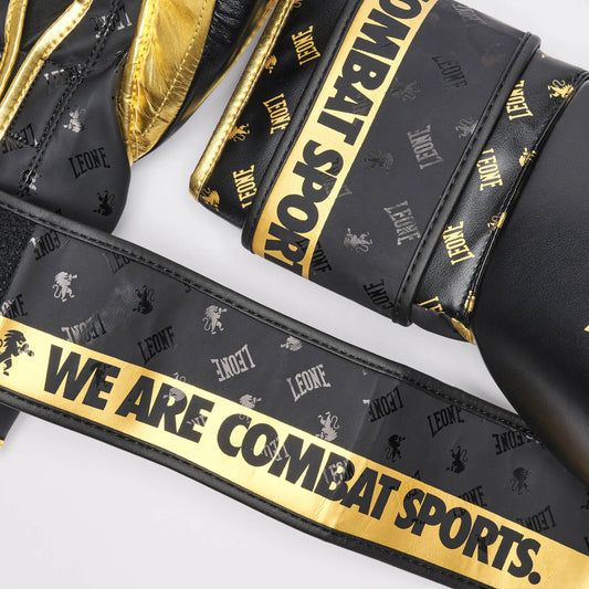 LEONE DNA Boxhandschuhe - Schwarz - FIGHTWEAR