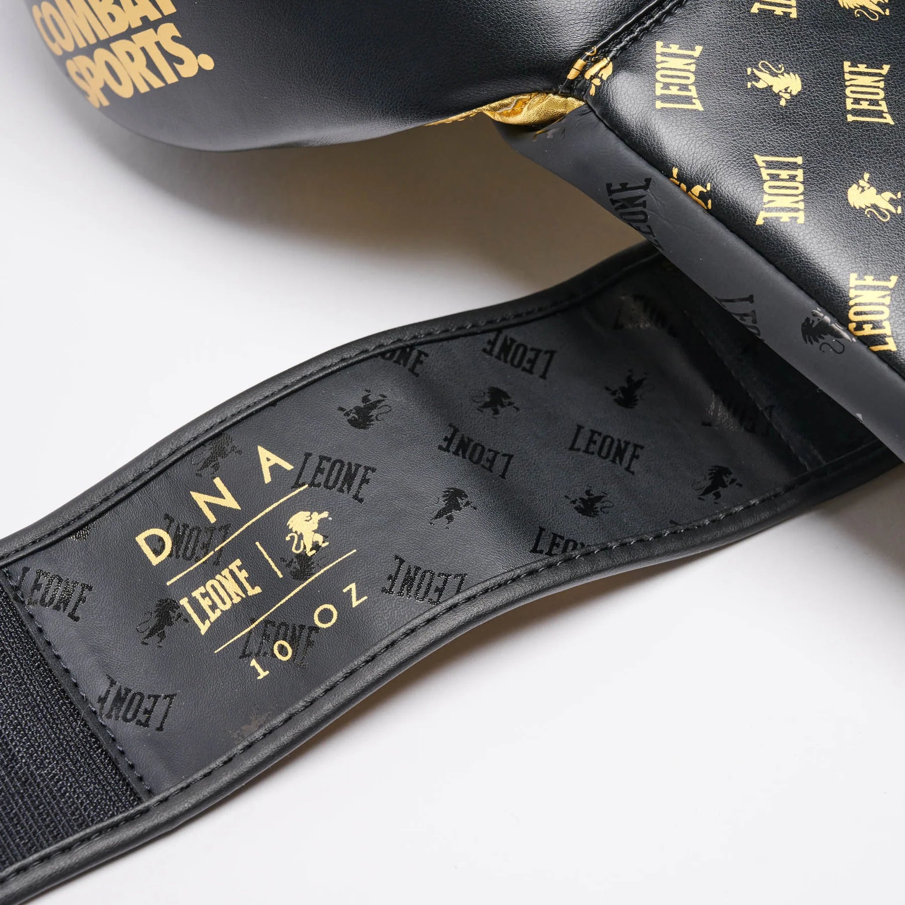 LEONE DNA Boxhandschuhe - Schwarz - FIGHTWEAR