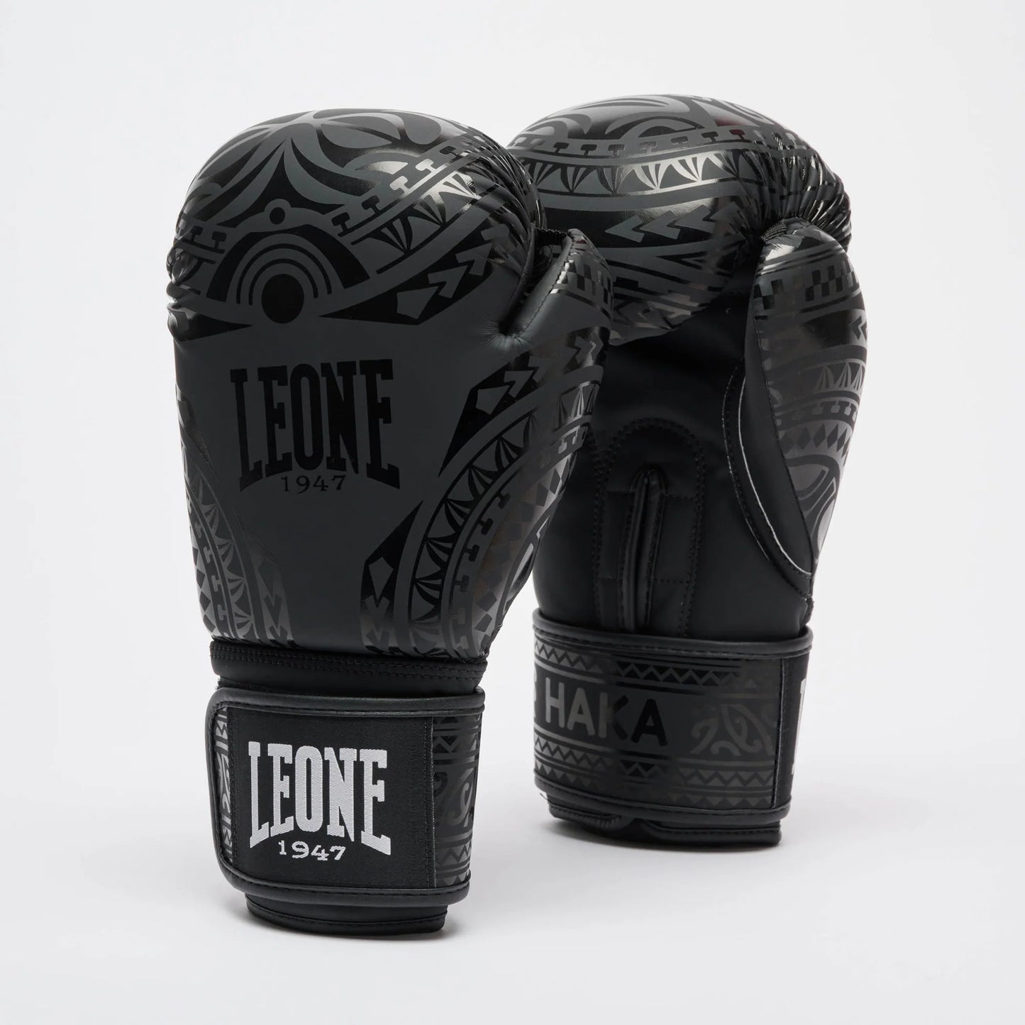 LEONE HAKA Boxhandschuhe - Schwarz - FIGHTWEAR
