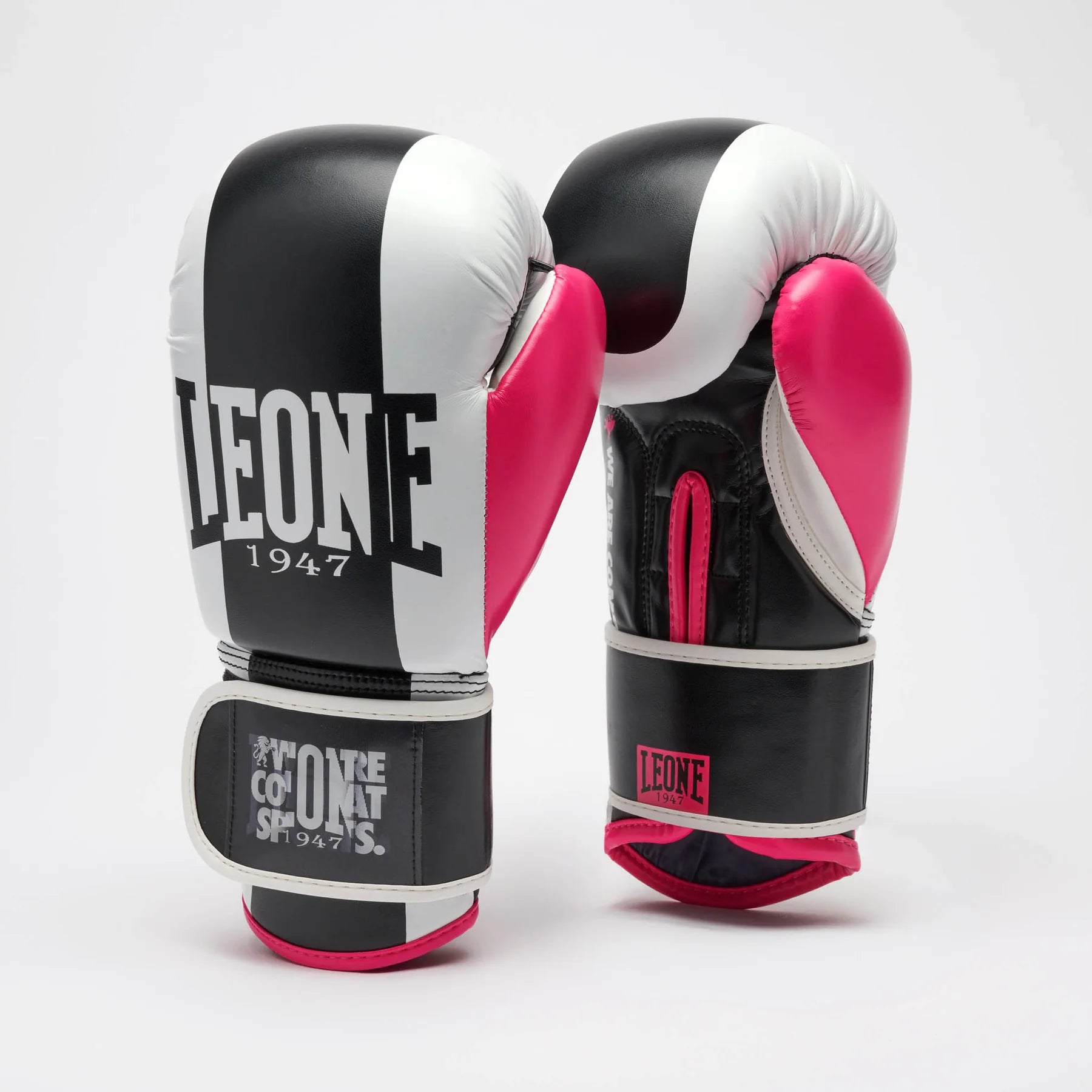 LEONE COLOR BLOCK Boxhandschuhe - Schwarz - FIGHTWEAR