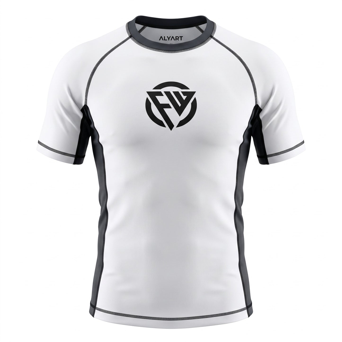 ALYART Výkonnostní rashguard - bílý