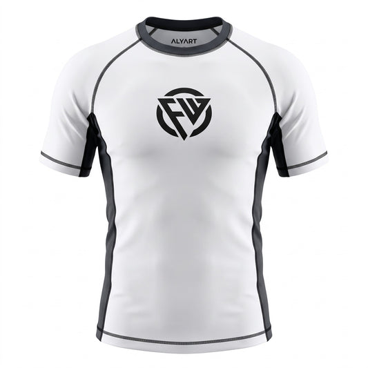 ALYART Performance Rashguard - Weiss