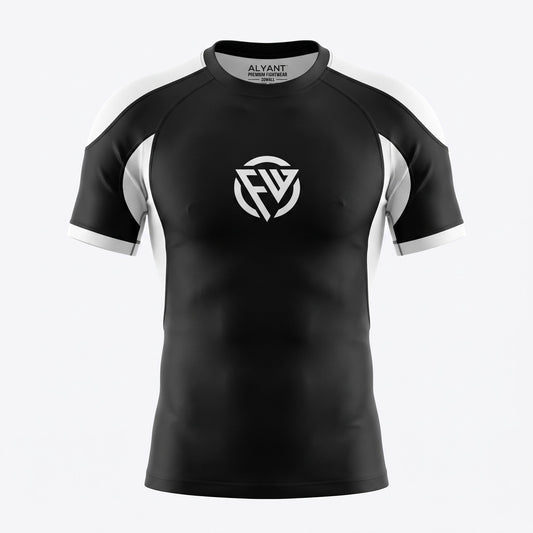 ALYART Performance Rashguard - Schwarz