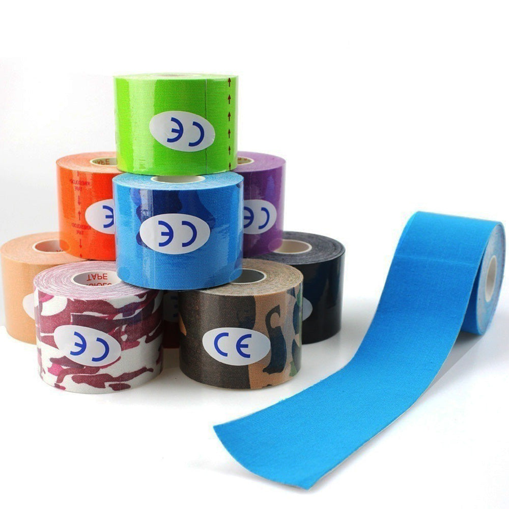 Alyart Kinesiology Tape 5 cm x 5 m - Wasserdicht, Elastisch, Extra Stark