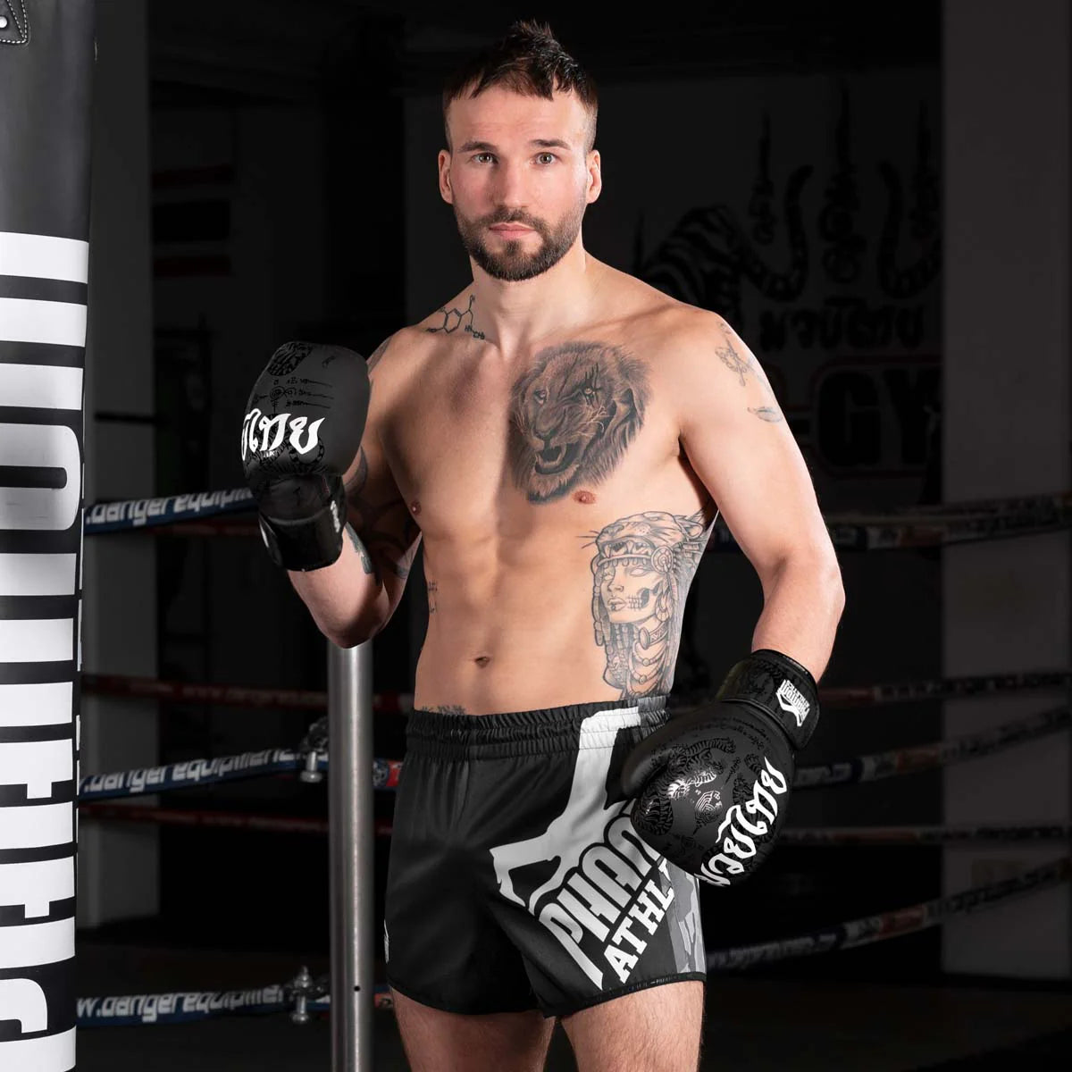 Phantom Athletics Boxhandschuhe Muay Thai - Schwarz