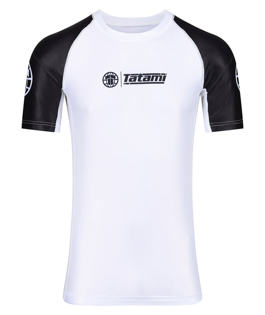 IBJJF Ranked Rash Guard - Weiss - FIGHTWEAR