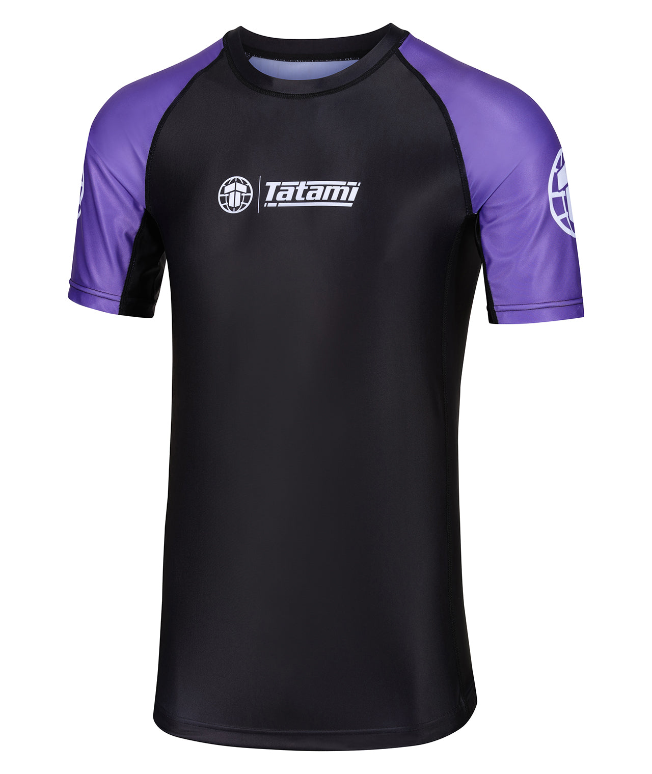 IBJJF Ranked Rash Guard - Violett - FIGHTWEAR