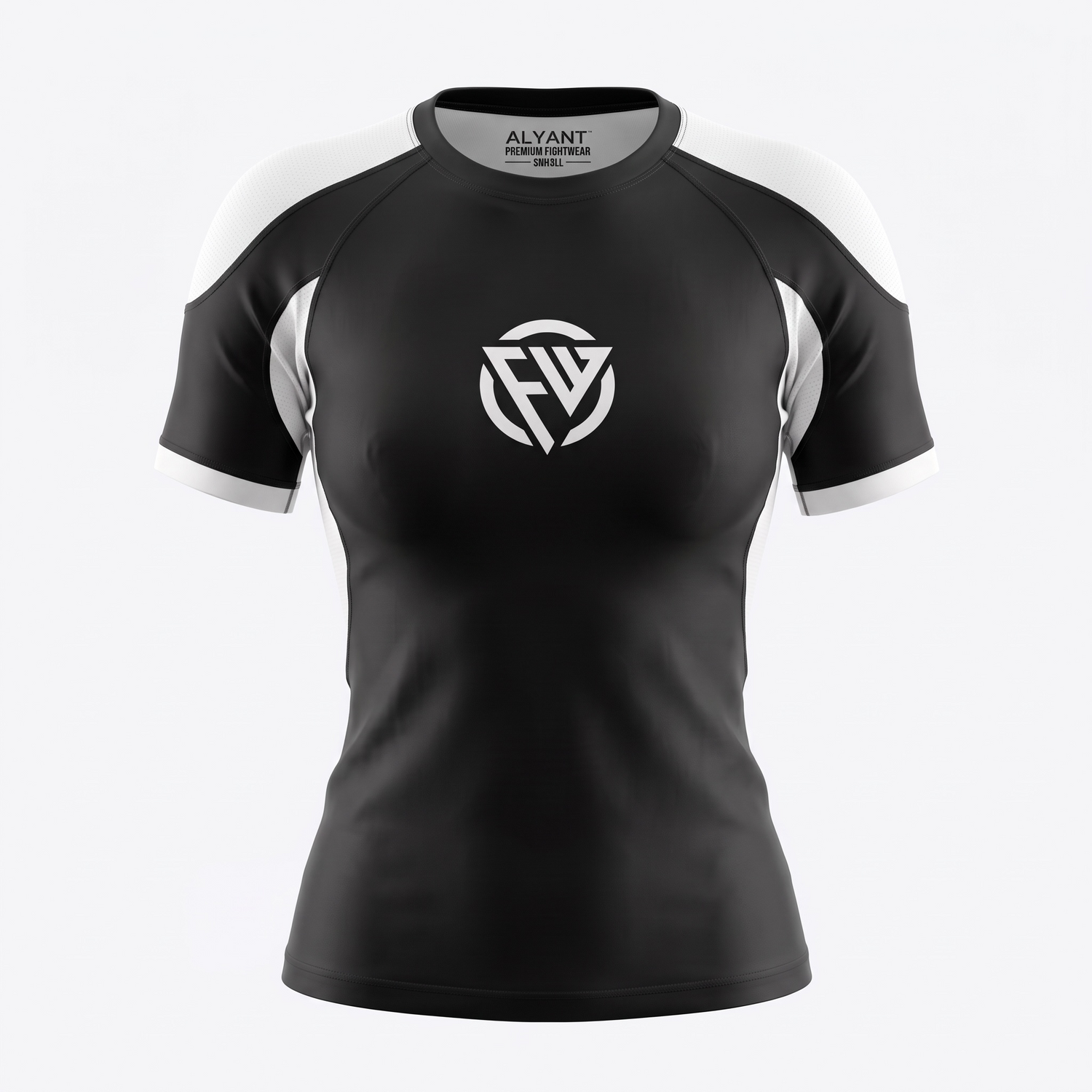 ALYART Ladies Performance Rashguard - Schwarz - FIGHTWEAR