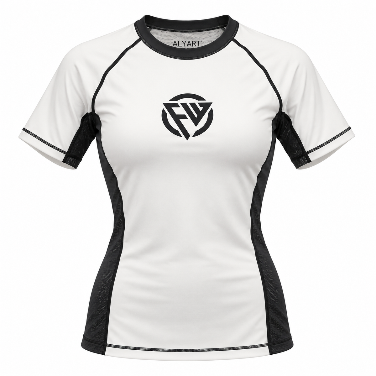 ALYART Ladies Performance Rashguard - Weiss
