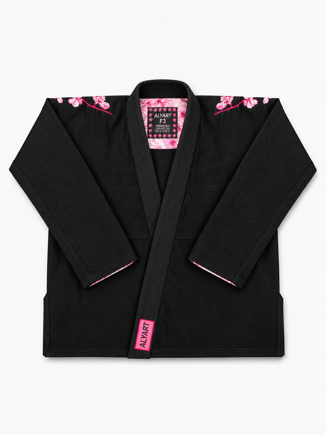 FW Sakura Women's BJJ Gi - Schwarz