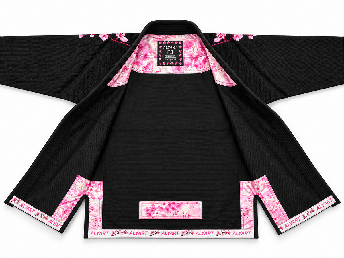 FW Sakura Women's BJJ Gi - Schwarz