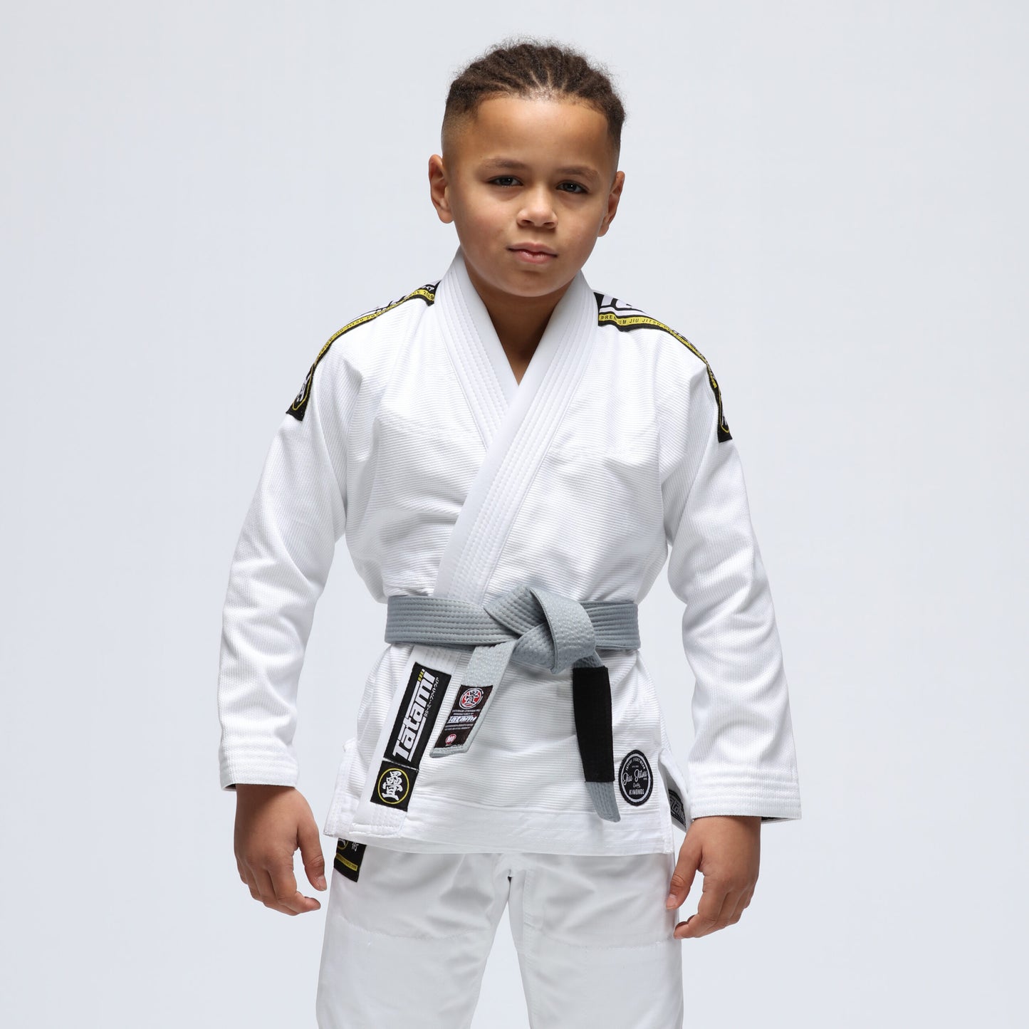 Tatami Kids Nova Absolute BJJ Gi Weiss - FIGHTWEAR