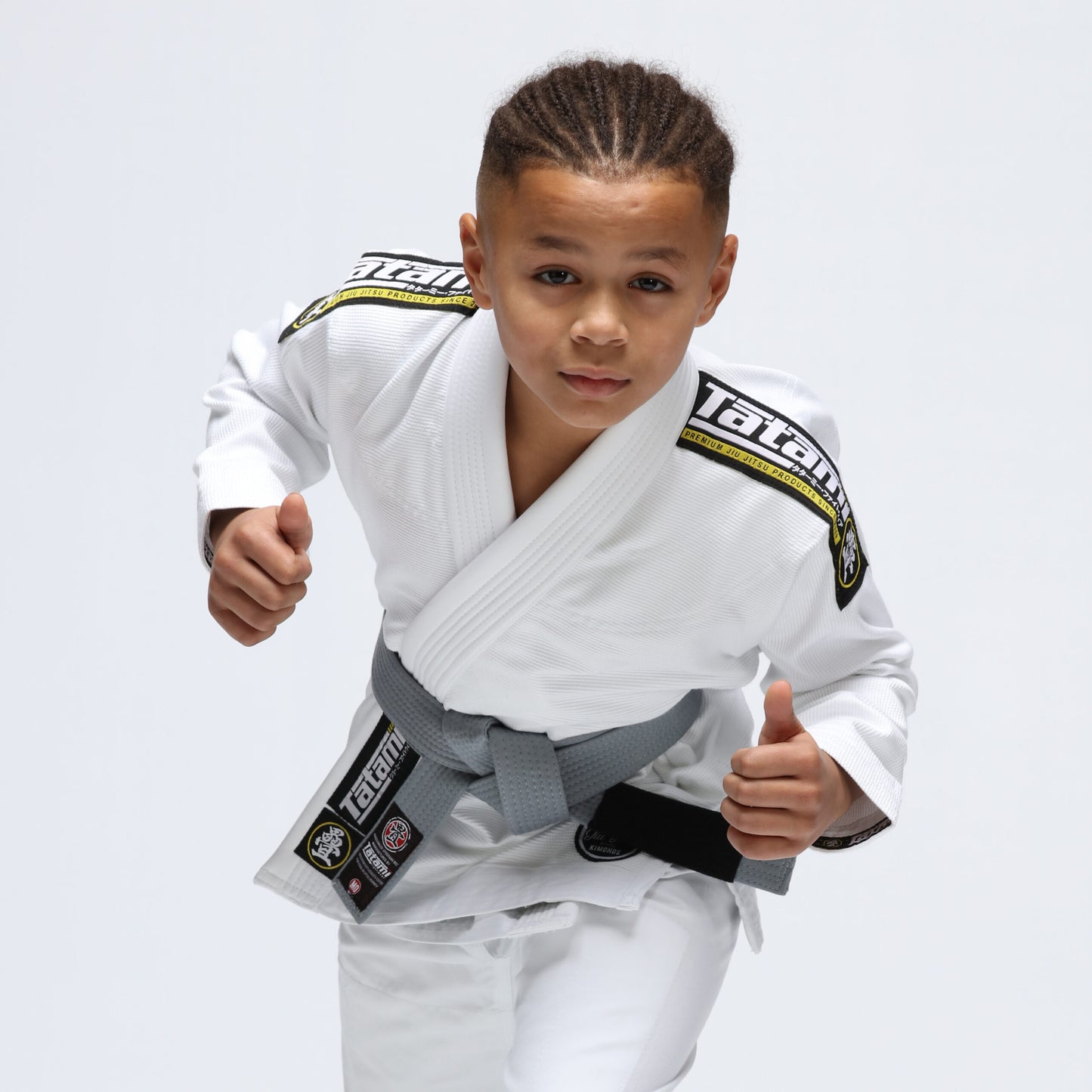 Tatami Kids Nova Absolute BJJ Gi Weiss - FIGHTWEAR