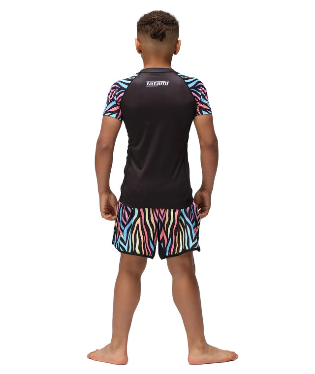 Tatami Kids Recharge Rash Guard - Neon - FIGHTWEAR