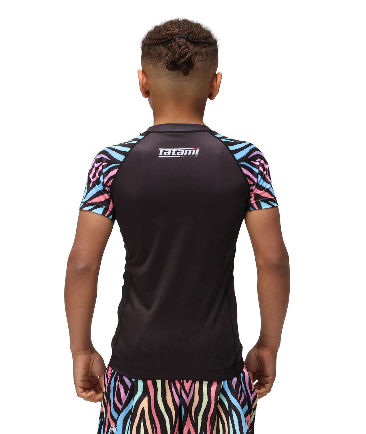 Tatami Kids Recharge Rash Guard - Neon - FIGHTWEAR