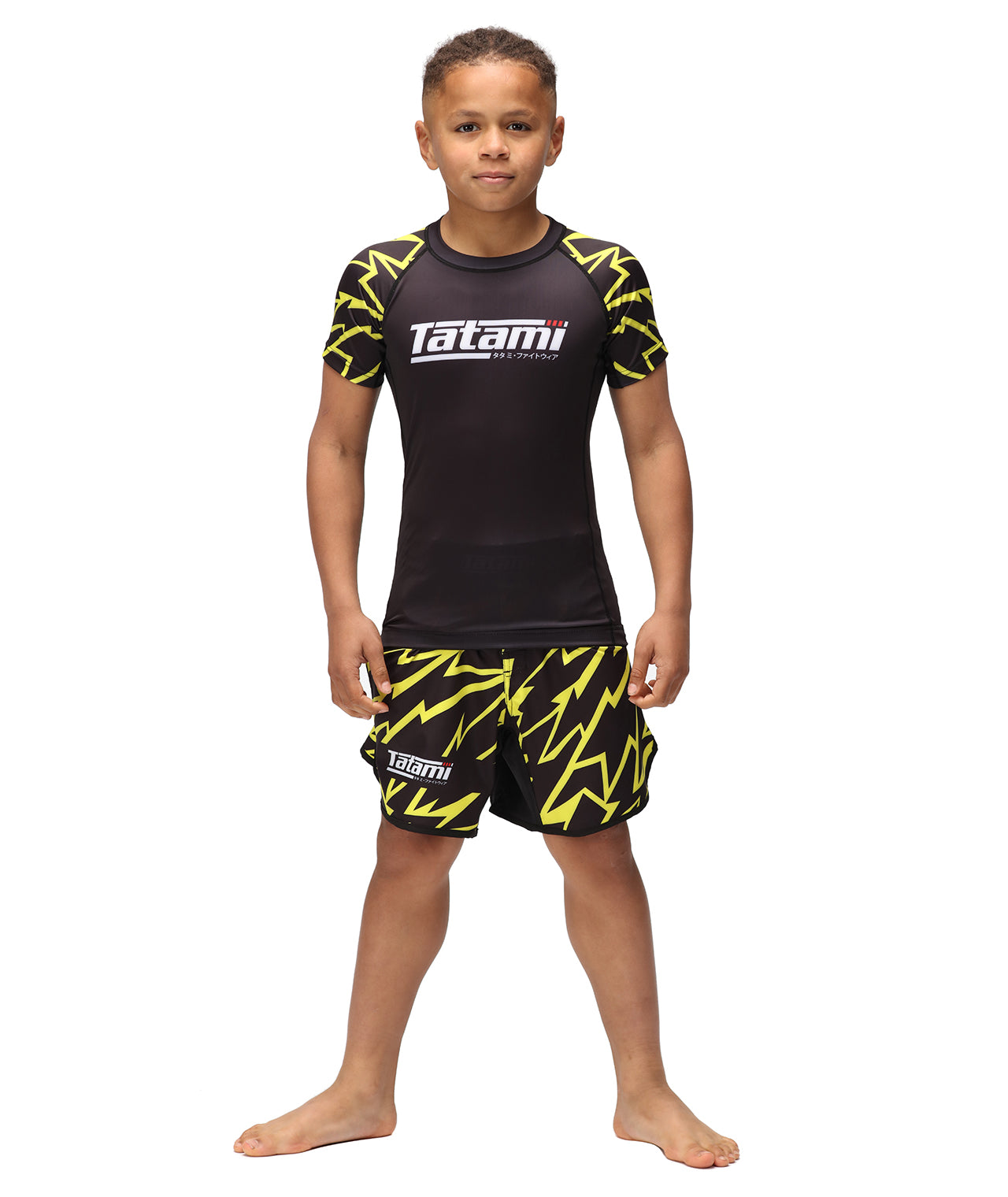 Tatami Kids Recharge Grappling Shorts - Bolt - FIGHTWEAR