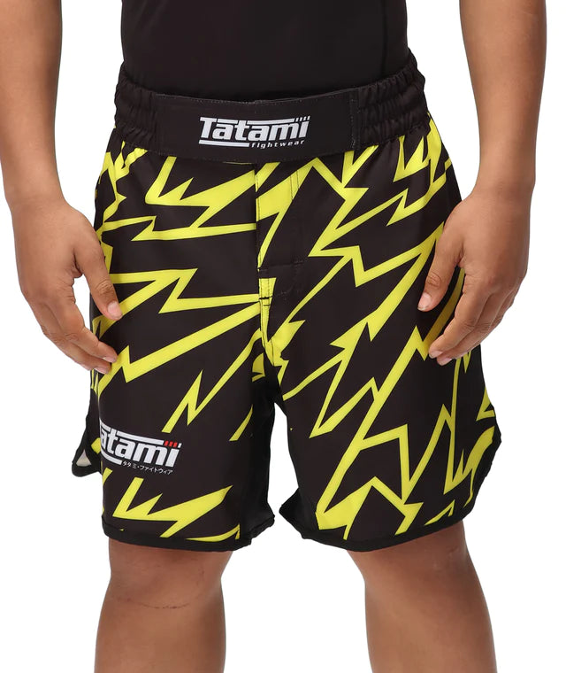 Tatami Kids Recharge Grappling Shorts - Bolt - FIGHTWEAR