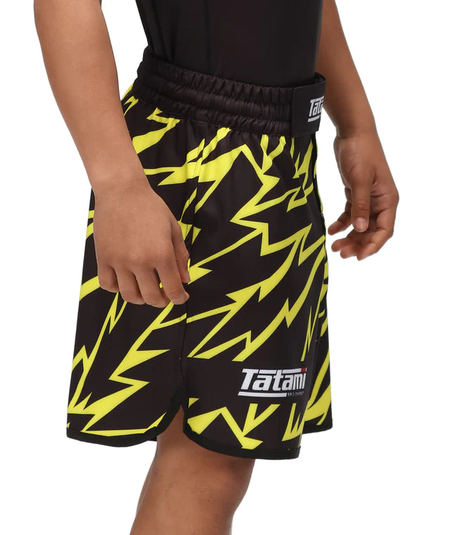 Tatami Kids Recharge Grappling Shorts - Bolt - FIGHTWEAR