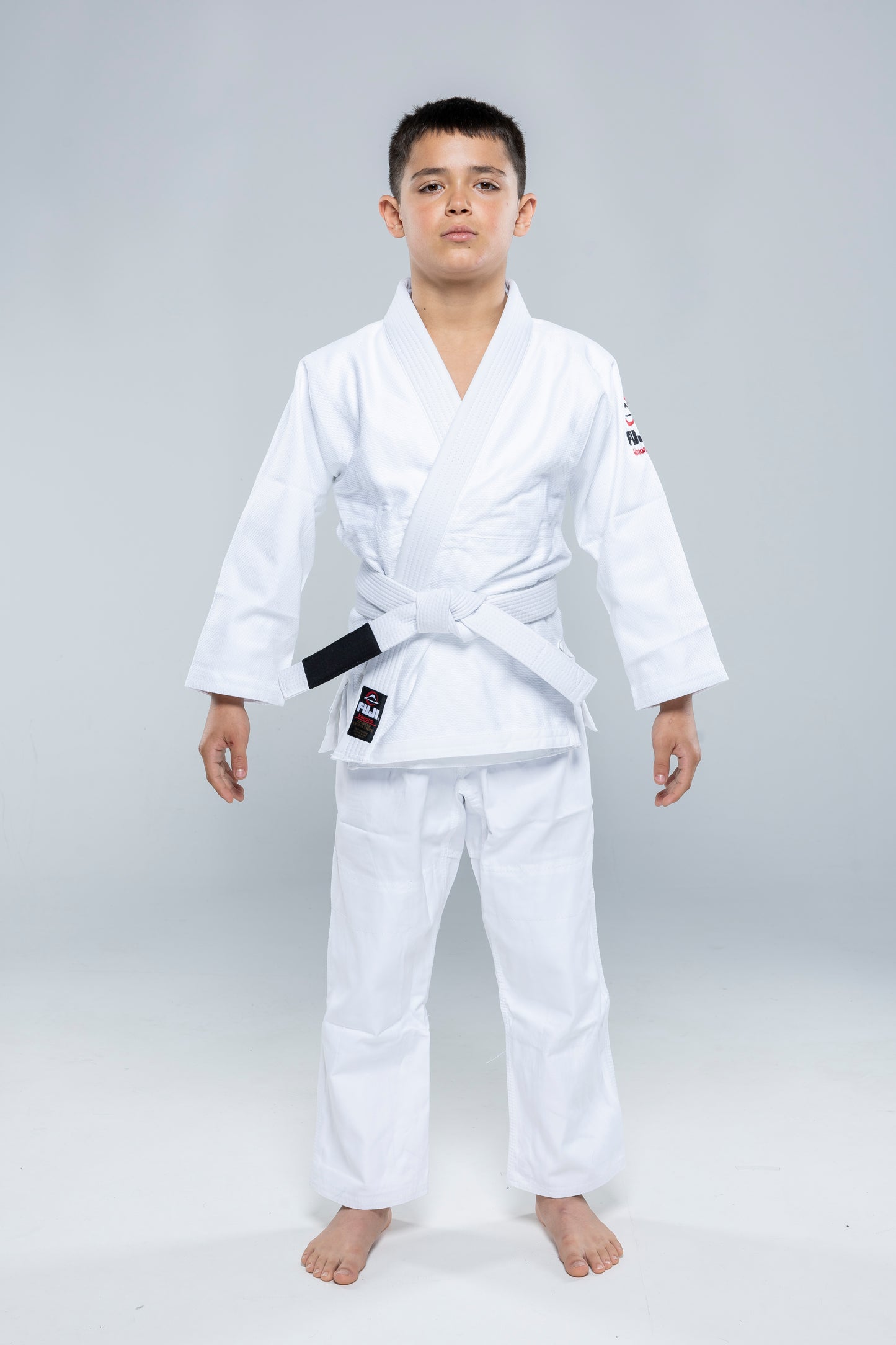 FUJI All Around Kids BJJ Gi - Weiss - FIGHTWEAR