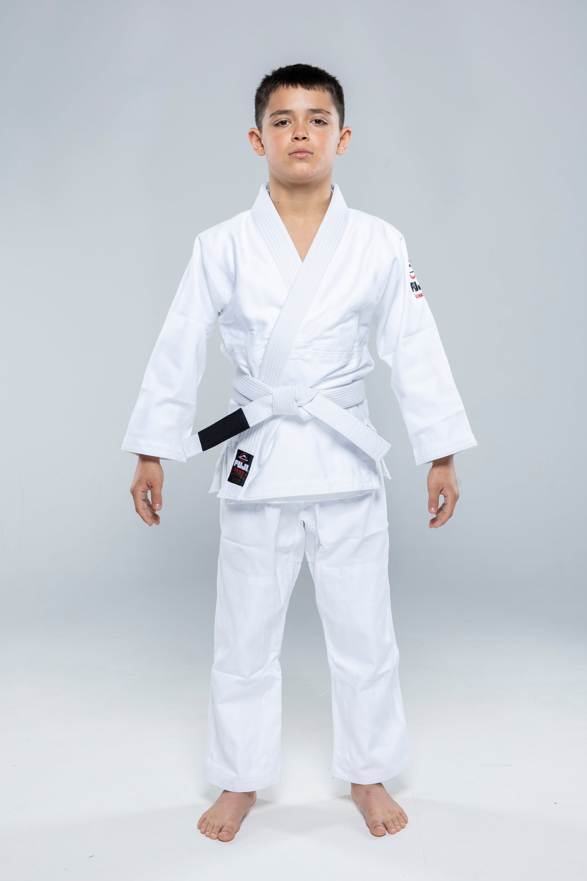 FUJI All Around Kids BJJ Gi - Weiss - FIGHTWEAR