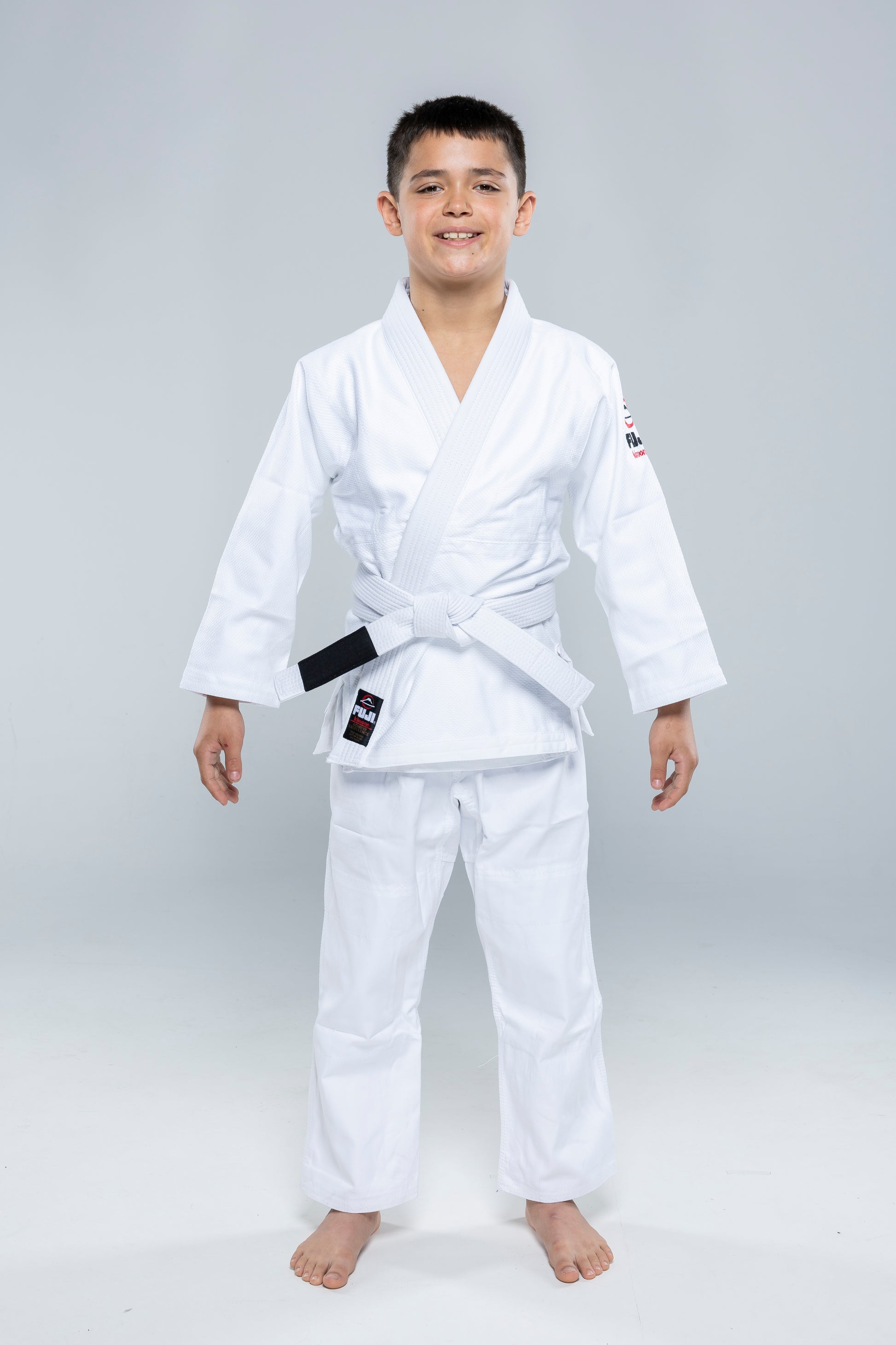 FUJI All Around Kids BJJ Gi - Weiss - FIGHTWEAR