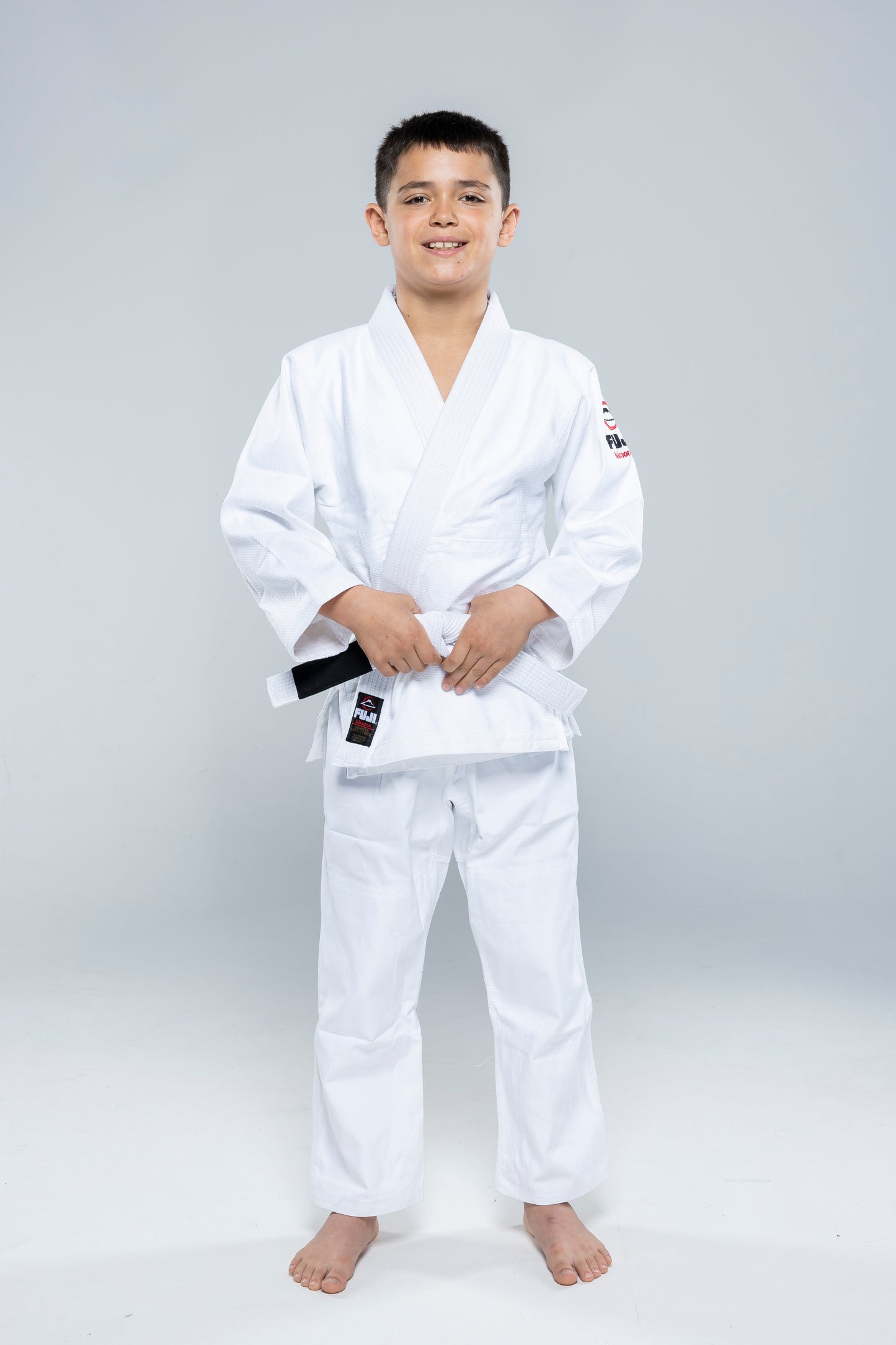FUJI All Around Kids BJJ Gi - Weiss - FIGHTWEAR