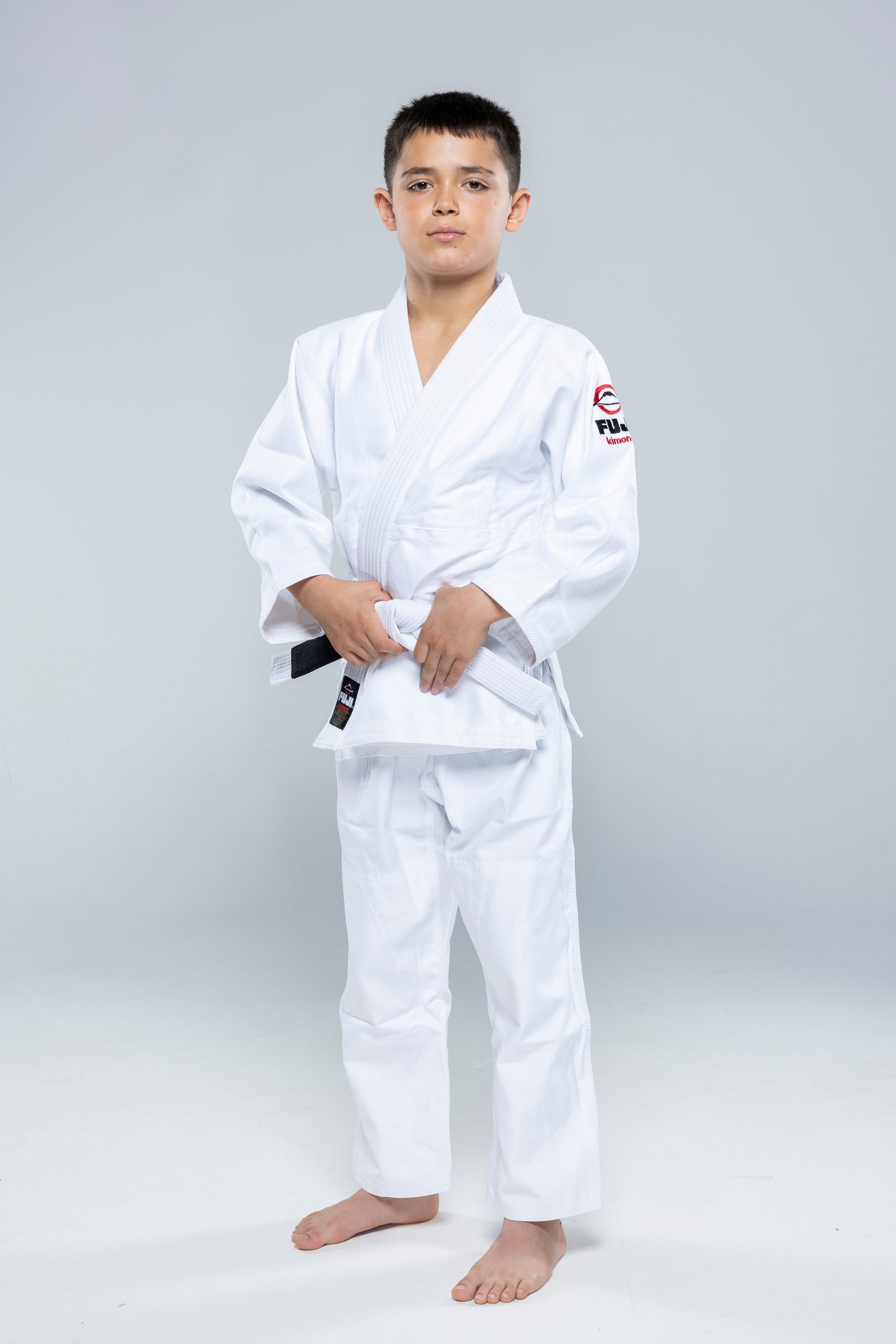 FUJI All Around Kids BJJ Gi - Weiss - FIGHTWEAR