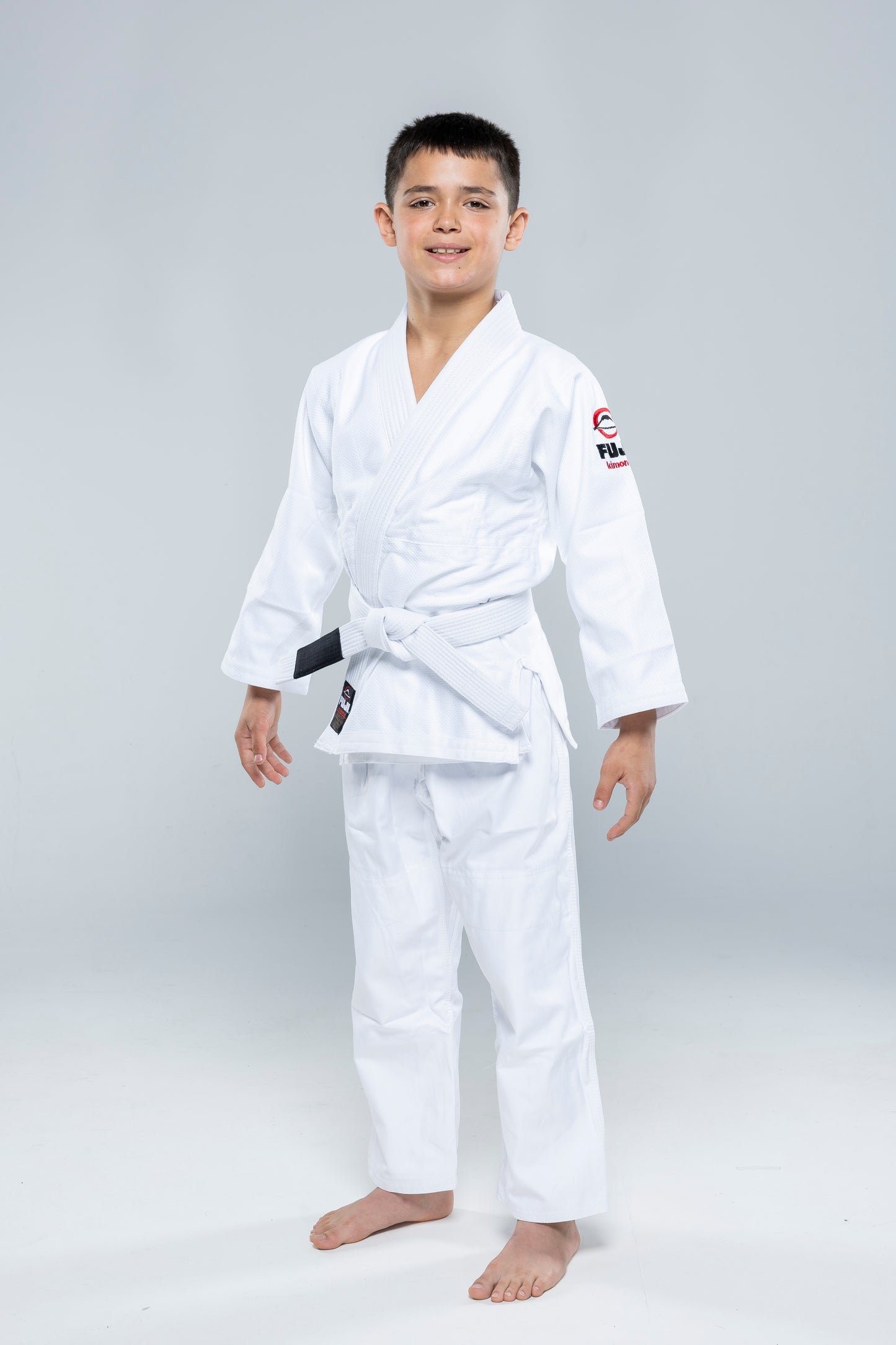 FUJI All Around Kids BJJ Gi - Weiss - FIGHTWEAR