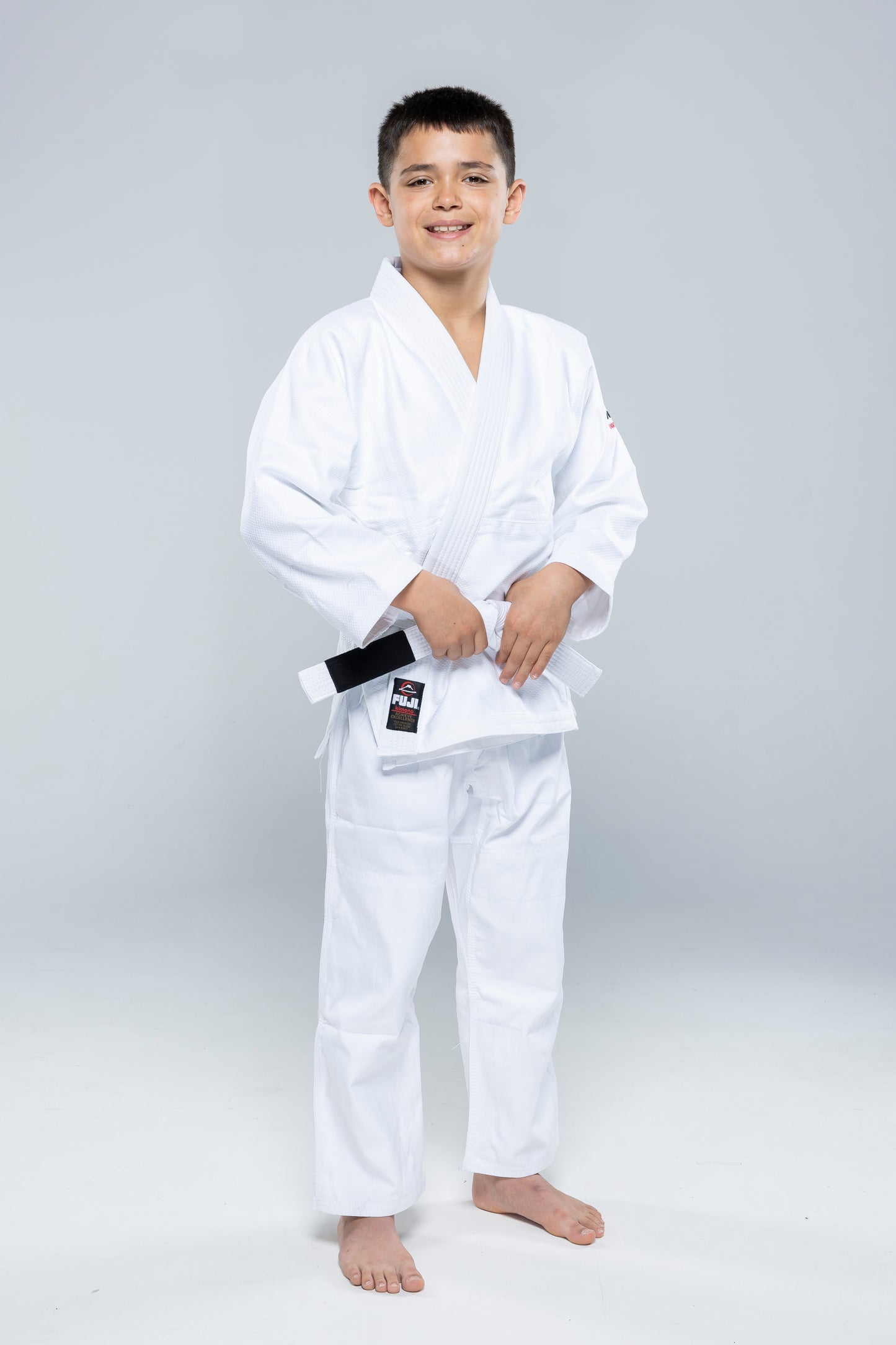 FUJI All Around Kids BJJ Gi - Weiss - FIGHTWEAR