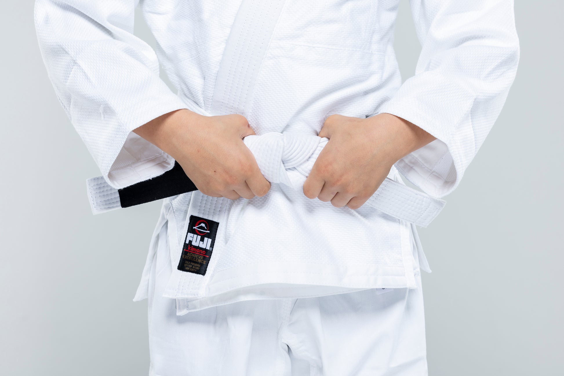 FUJI All Around Kids BJJ Gi - Weiss - FIGHTWEAR