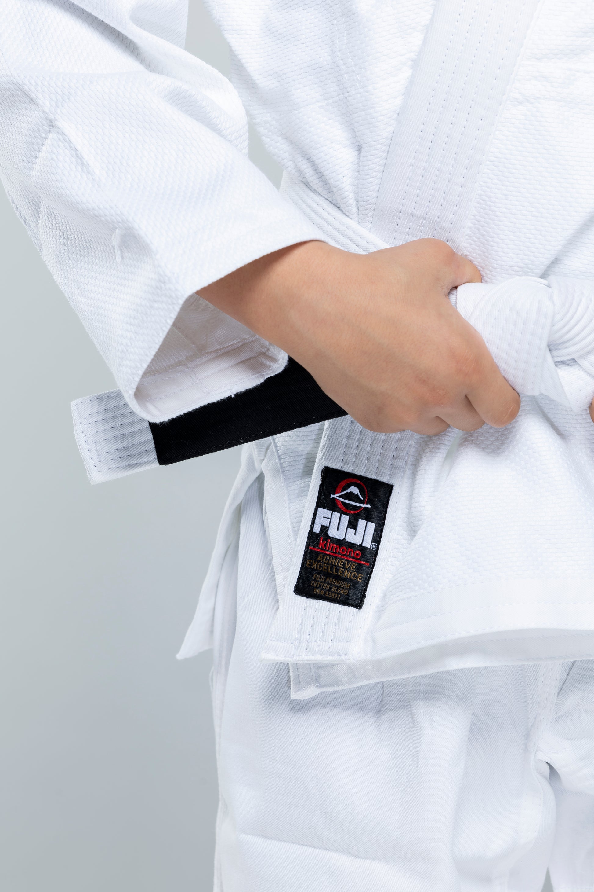 FUJI All Around Kids BJJ Gi - Weiss - FIGHTWEAR