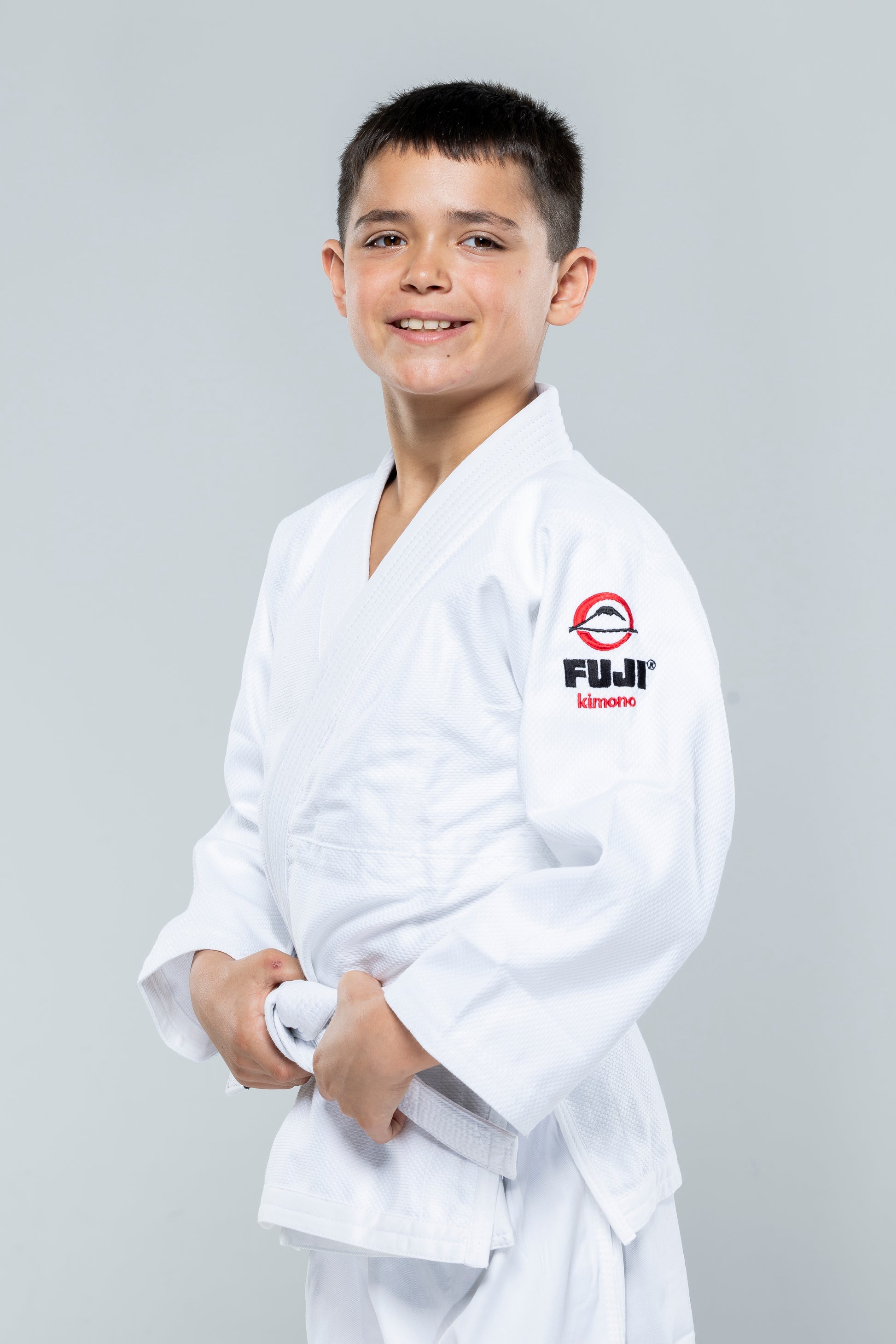 FUJI All Around Kids BJJ Gi - Weiss - FIGHTWEAR