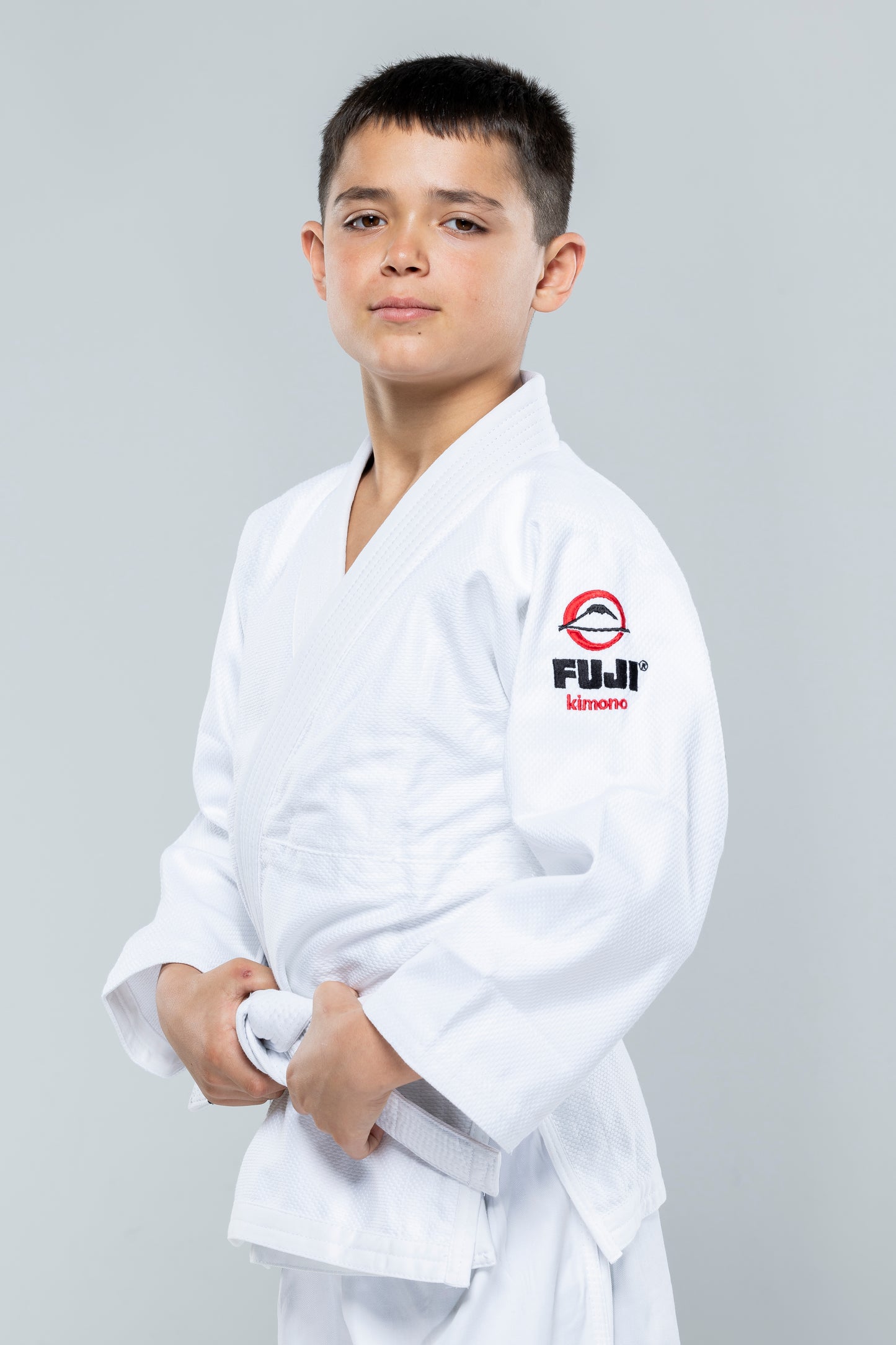 FUJI All Around Kids BJJ Gi - Weiss - FIGHTWEAR