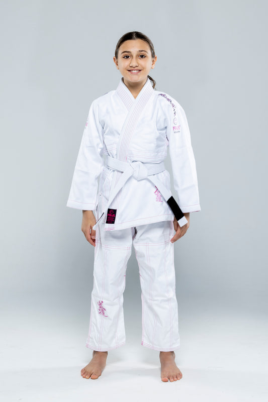FUJI Blossom Kids Jiu Jitsu Gi - Weiss