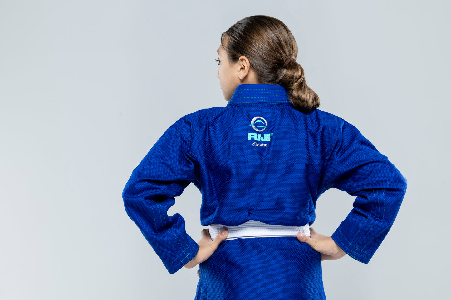 FUJI Blossom Kids Jiu Jitsu Gi - Blau