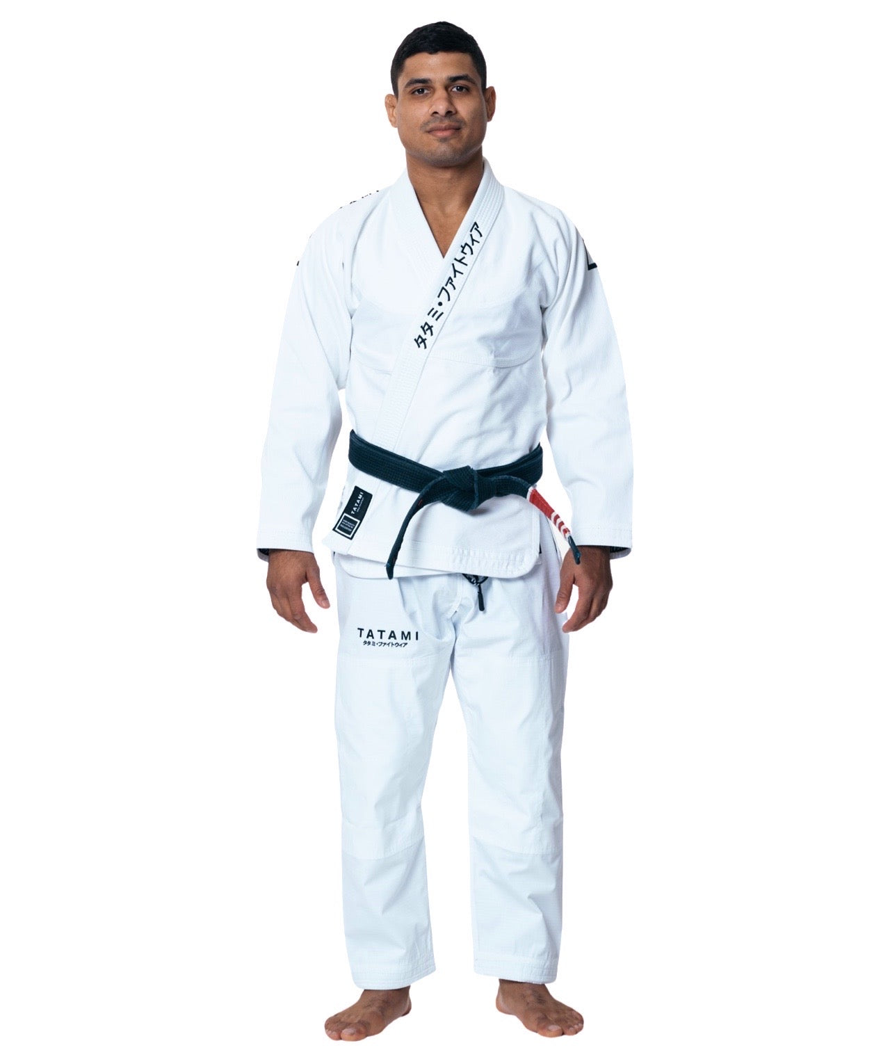 Tatami Katakana Jiu Jitsu Gi – Weiss - FIGHTWEAR