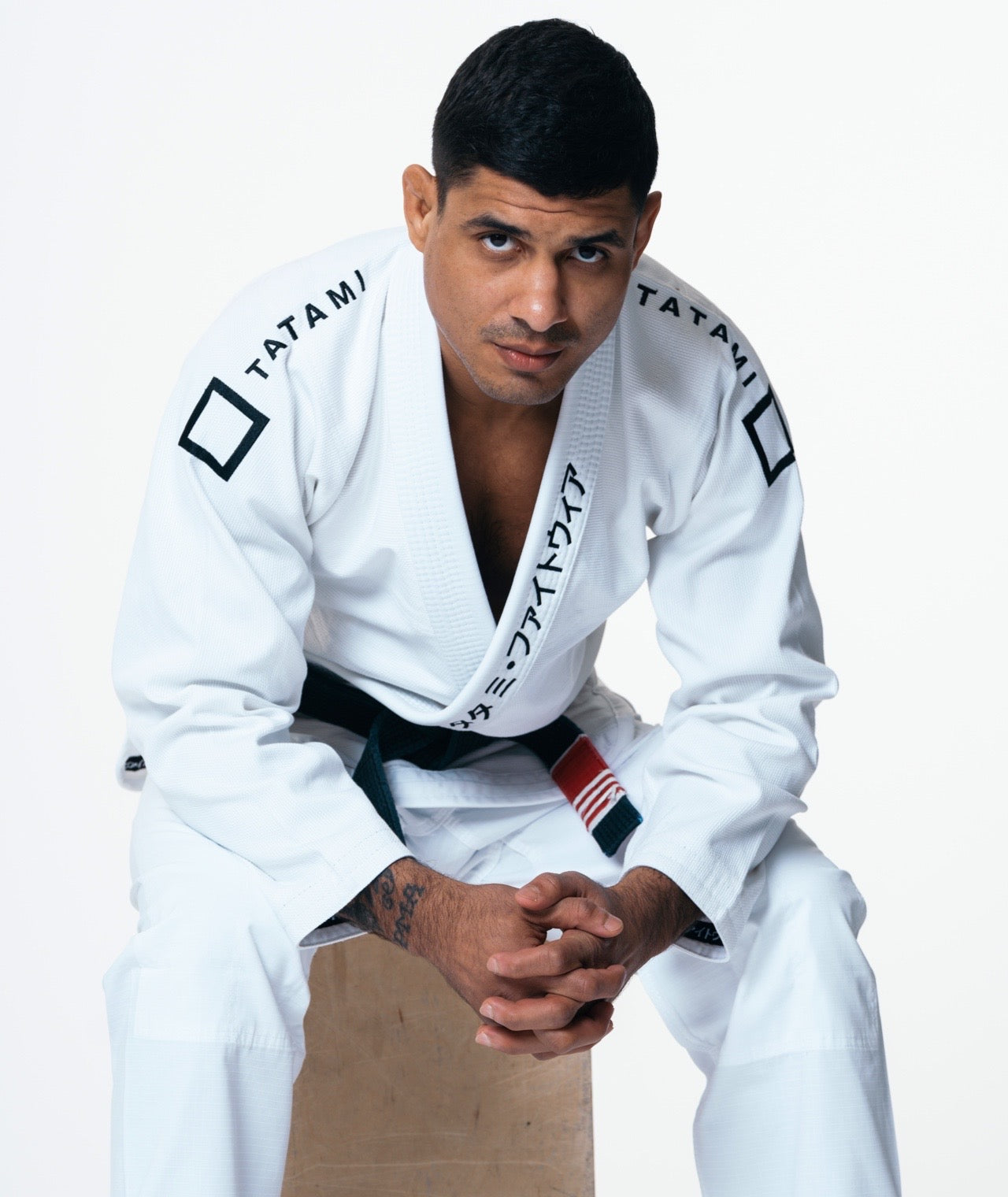 Tatami Katakana Jiu Jitsu Gi – Weiss - FIGHTWEAR