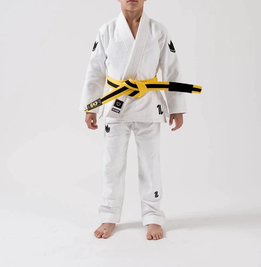 Kingz The ONE Kids BJJ Gi - Weiss - FIGHTWEAR