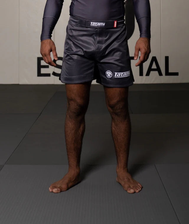 Tatami Impact Mid Cut Grappling Shorts - Grau - FIGHTWEAR