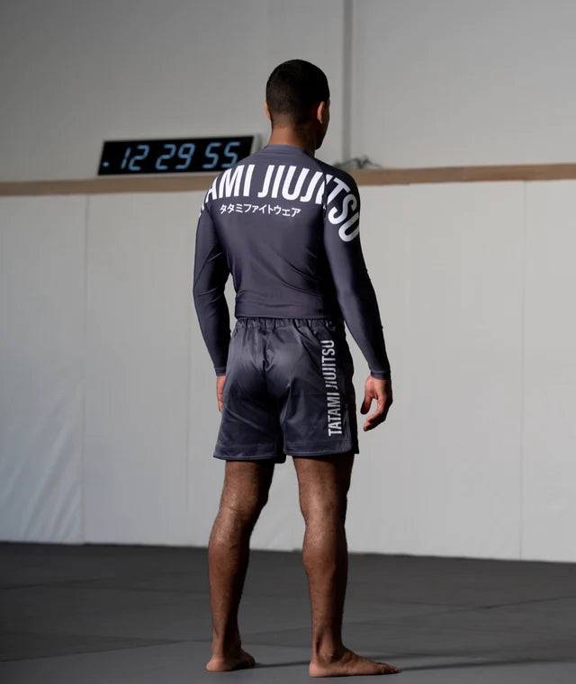 Tatami Impact Mid Cut Grappling Shorts - Grau - FIGHTWEAR