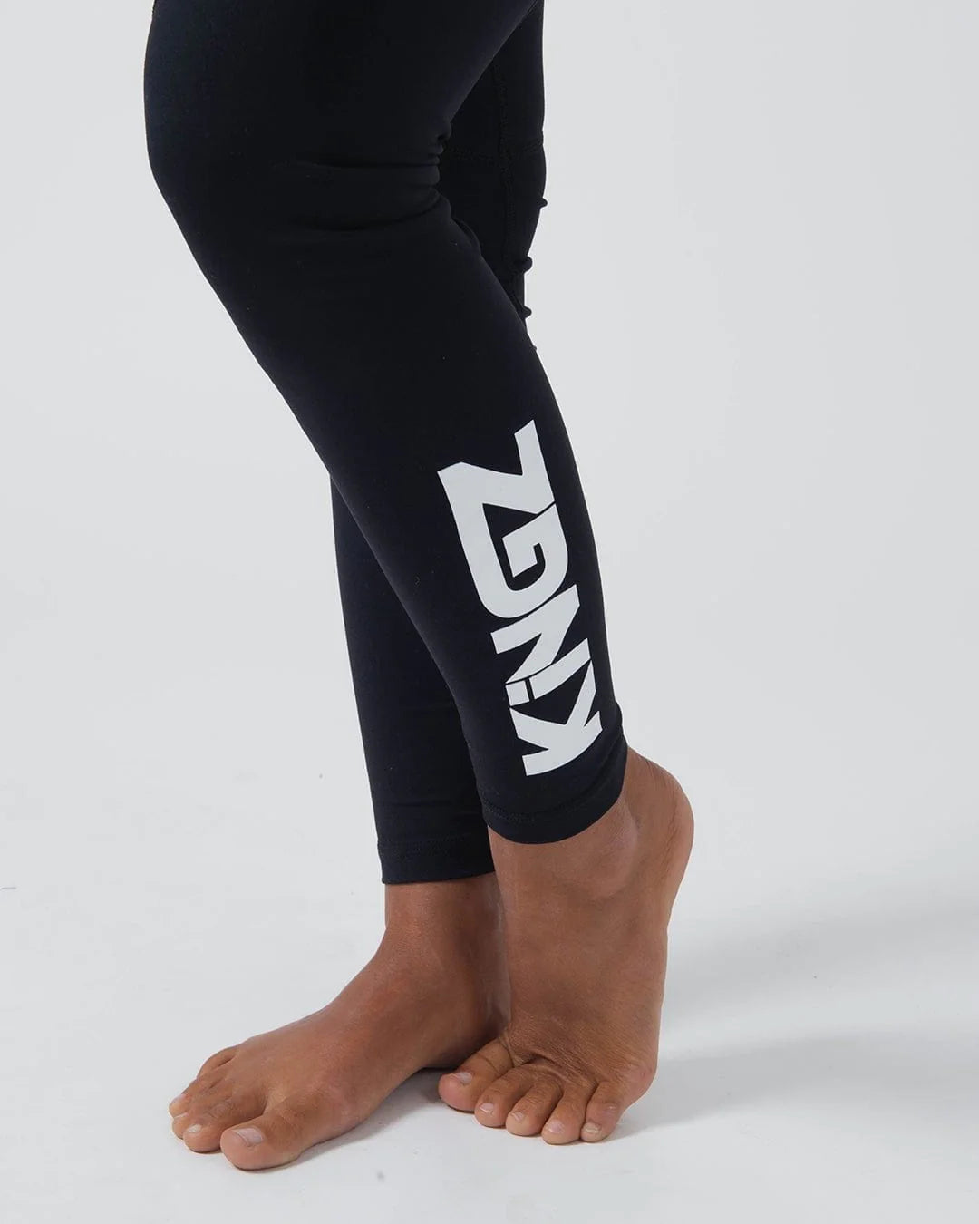 KINGZ Kore Women's Grappling Spats - Schwarz - FIGHTWEAR