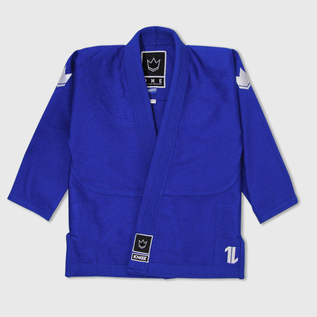 Kingz The ONE Kids BJJ Gi - Blau - FIGHTWEAR