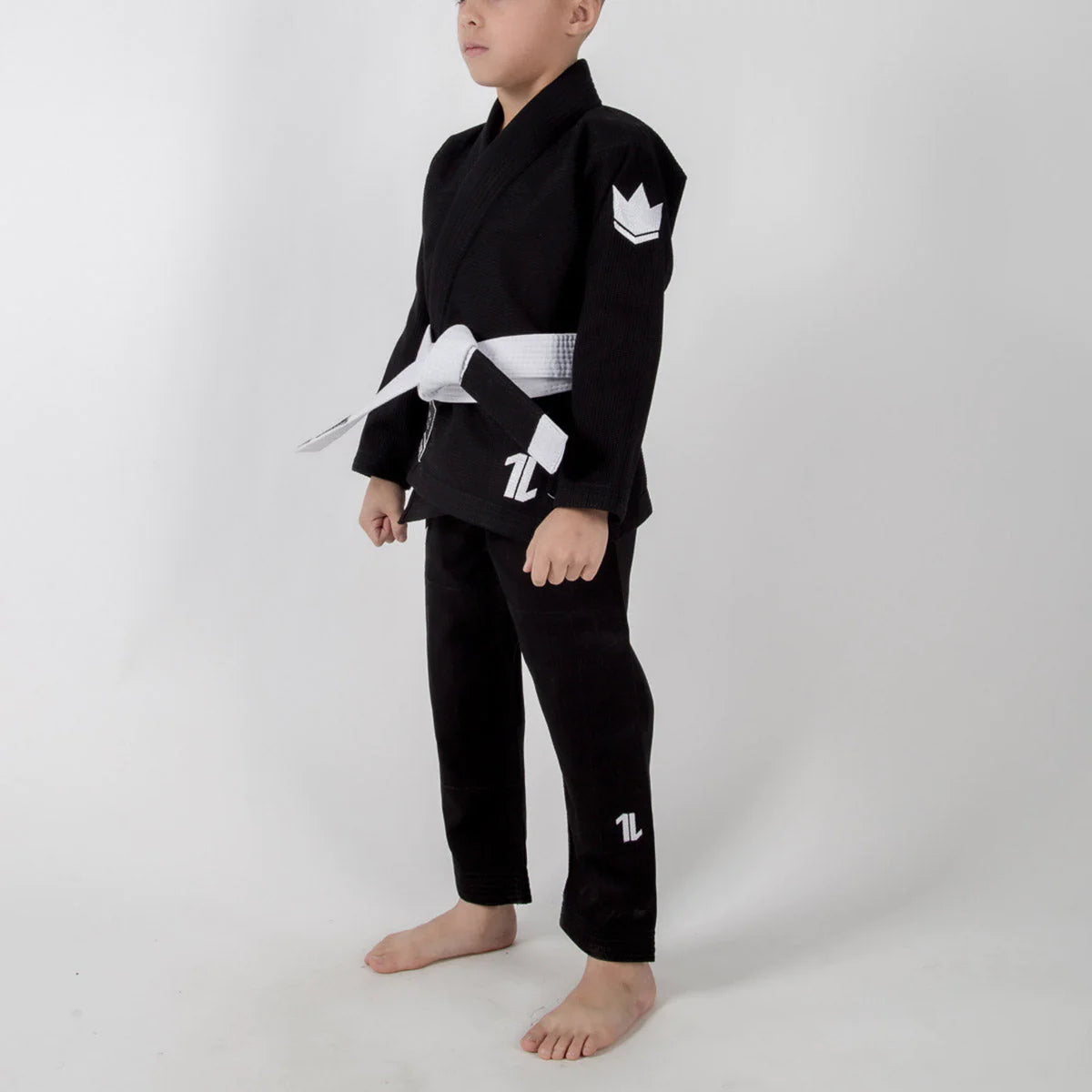 Kingz The ONE Kids BJJ Gi - Schwarz - FIGHTWEAR