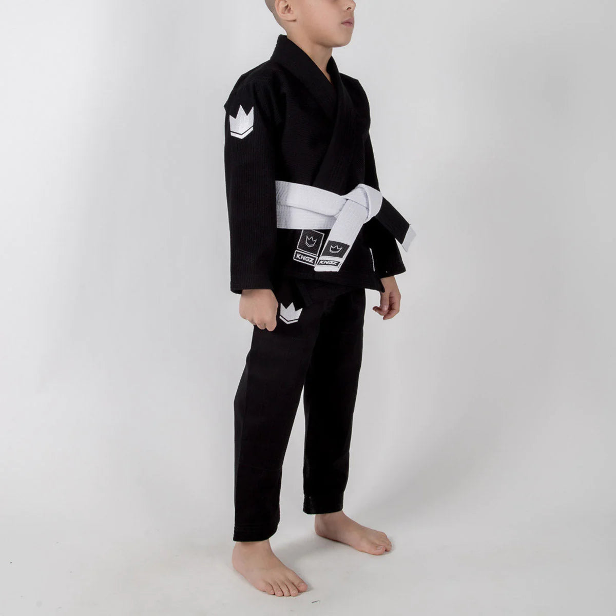 Kingz The ONE Kids BJJ Gi - Schwarz - FIGHTWEAR