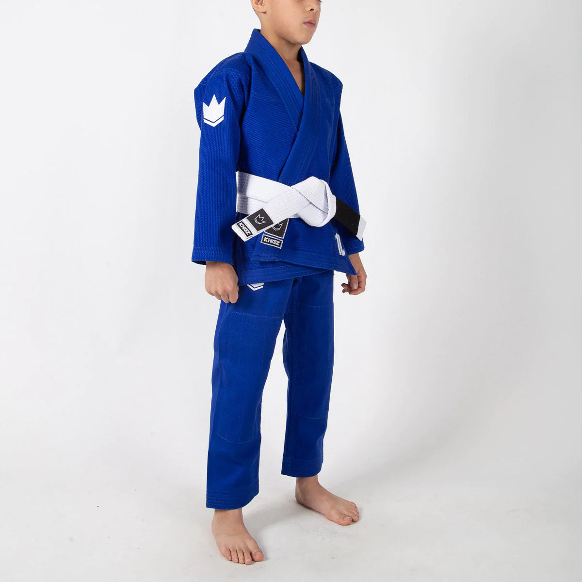 Kingz The ONE Kids BJJ Gi - Blau - FIGHTWEAR